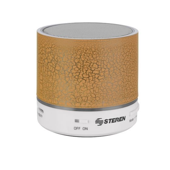 Steren Mini Bocina Portátil BOC-830, Bluetooth, Alámbrico/Inalámbrico, 2W RMS, Naranja
