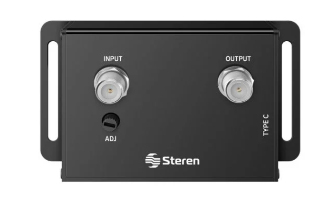 Steren Amplificador de Señal BOS-800, UHF/ VHF/FM, 35dB, Negro