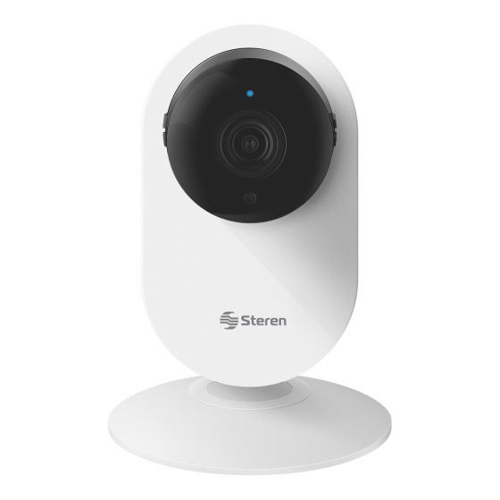 Steren Cámara de Seguridad IP Smart WiFi Domo para Interiores CCTV-204, Inalámbrico, 1920x1080 Full HD 