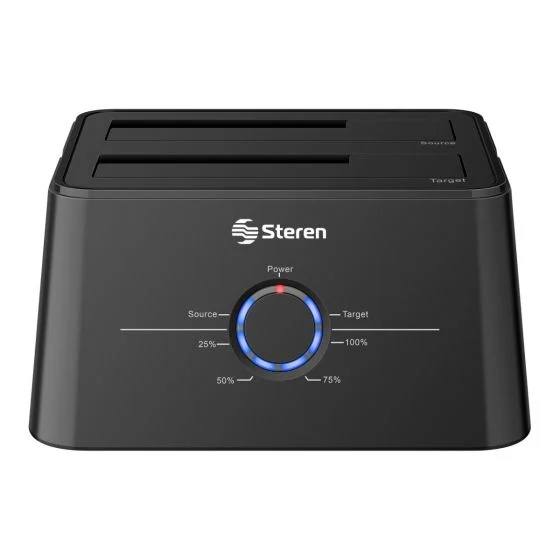 Steren Estación de Acoplamiento para Discos Duros SATA 2.5/3.5'', USB 3.0