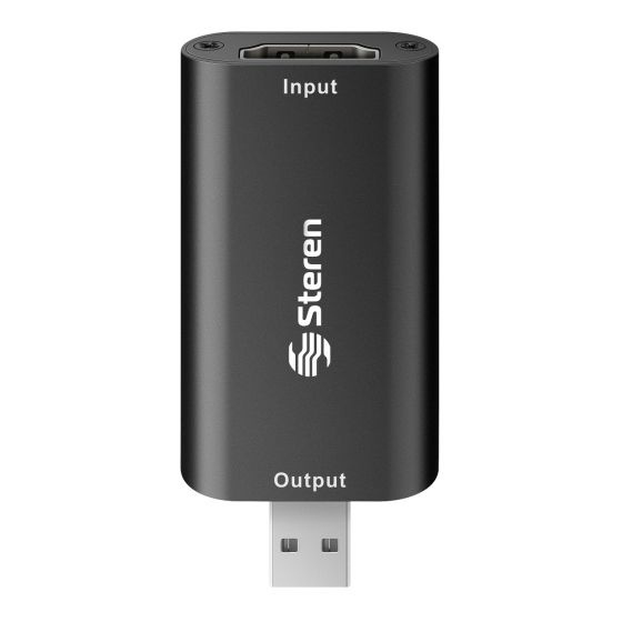 Steren Capturadora de Video USB A, HDMI, 1080p, Negro
