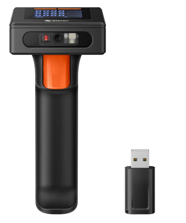 Steren COM-5975 Lector de Código de Barras CMOS, 2D - Incluye Batería