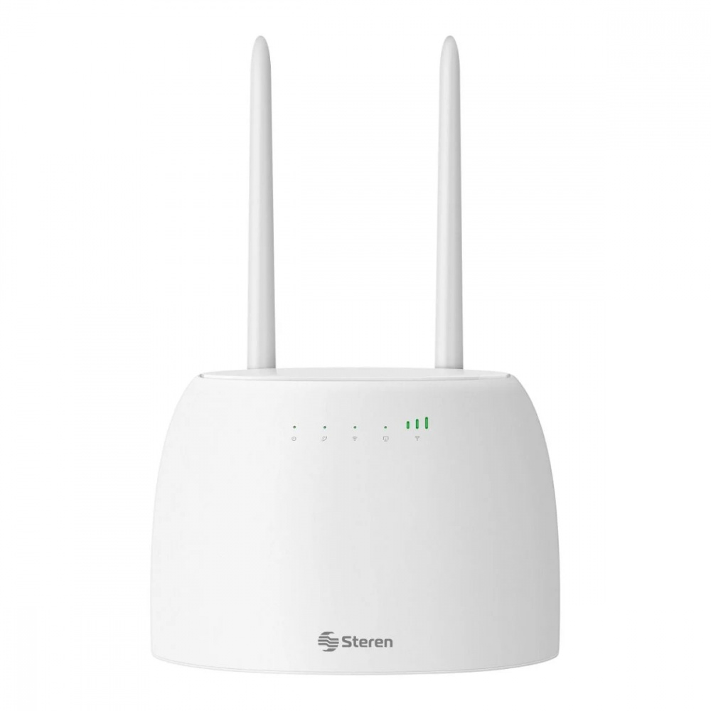 Compra Steren Router 300Mbit/s Doble Banda 2 Antenas COM-770 ...