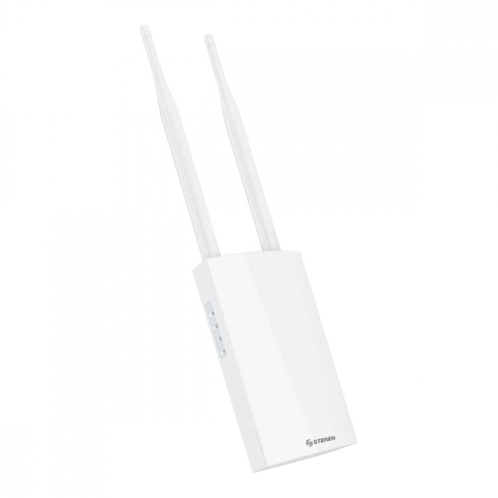 Access Point Steren COM-819, 300Mbit/s, 1x RJ-45, 2.4GHz, con Dos Antenas Externas