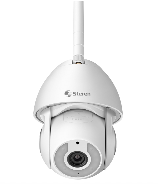 Steren Cámara de Seguridad IP Smart WiFi Domo para Exteriores CCTV-235, Alámbrico/Inalámbrico, 1920x1080 Full HD, Día/Noche