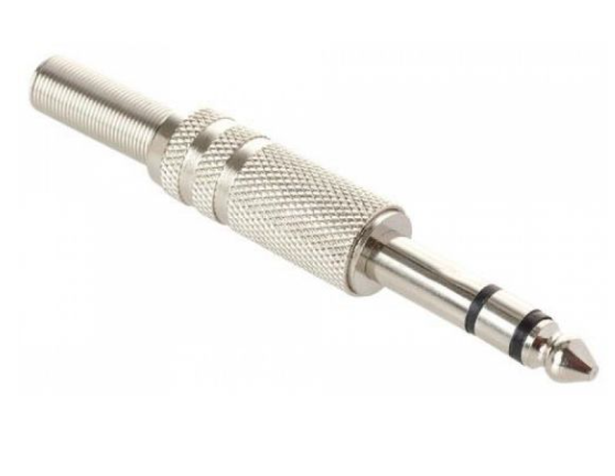 Steren Adaptador de Audio 6.35mm Macho - RCA Macho