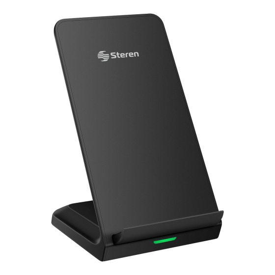 Steren Cargador Inalámbrico Qi ELI-960, 15W, Negro