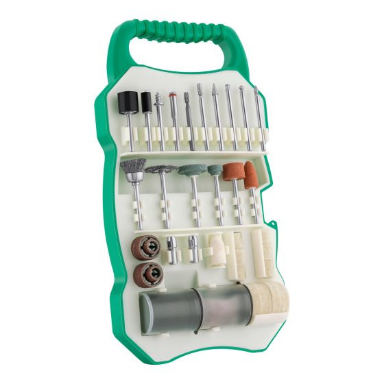 Steren Kit de Accesorios para Mini Taladro HER-204, 109 Piezas