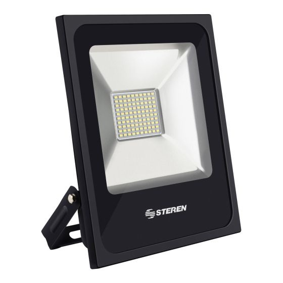 Steren Reflector LED, 50W, Negro