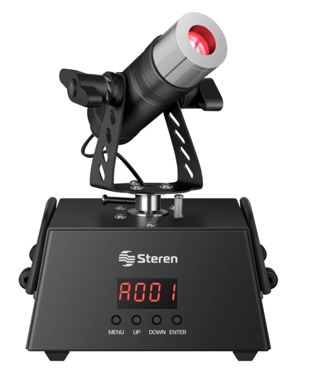 Steren Proyector de Luz LAS-150, Auto/DMX, Rojo, 18W, 1 Pieza