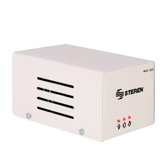 Regulador Steren MAX-1000, 1000W, 120V, 4 Contactos