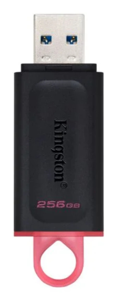Memoria USB Steren MFD-256, 256GB, USB-A, Negro/Rojo