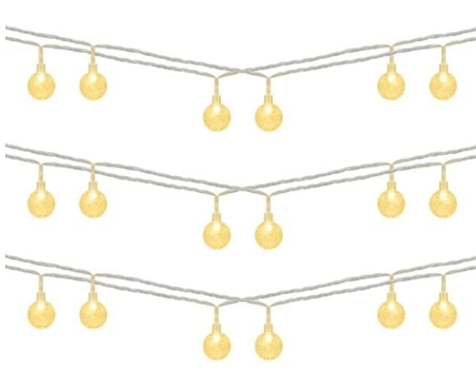 Steren Tira de Luces LED Amarillo MODLED-055, Regulable, 13 Metros, 4W