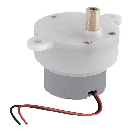 Steren Motor Reductor con Eje Tipo I, 4.2 RPM, 12V