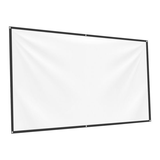 Steren Pantalla de Proyección Manual PRO-005, 100"