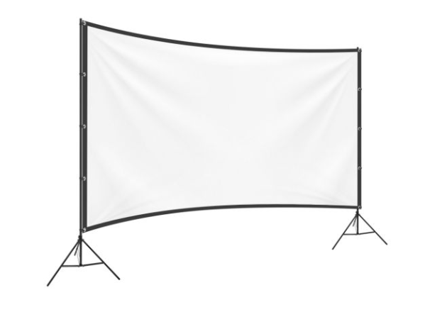 Steren Pantalla de Proyección Manual PRO-050, 150"