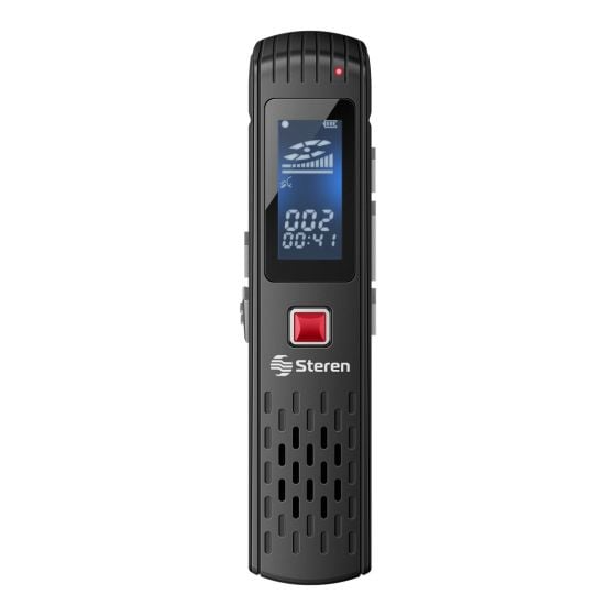 Steren Grabadora de Audio Digital REC-852, USB, 8GB 