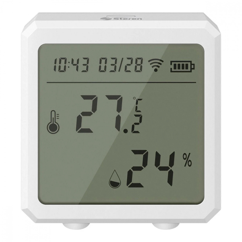 Steren Sensor de Humedad/Temperatura SHOME-180, Inalámbrico, -10 - 55°C