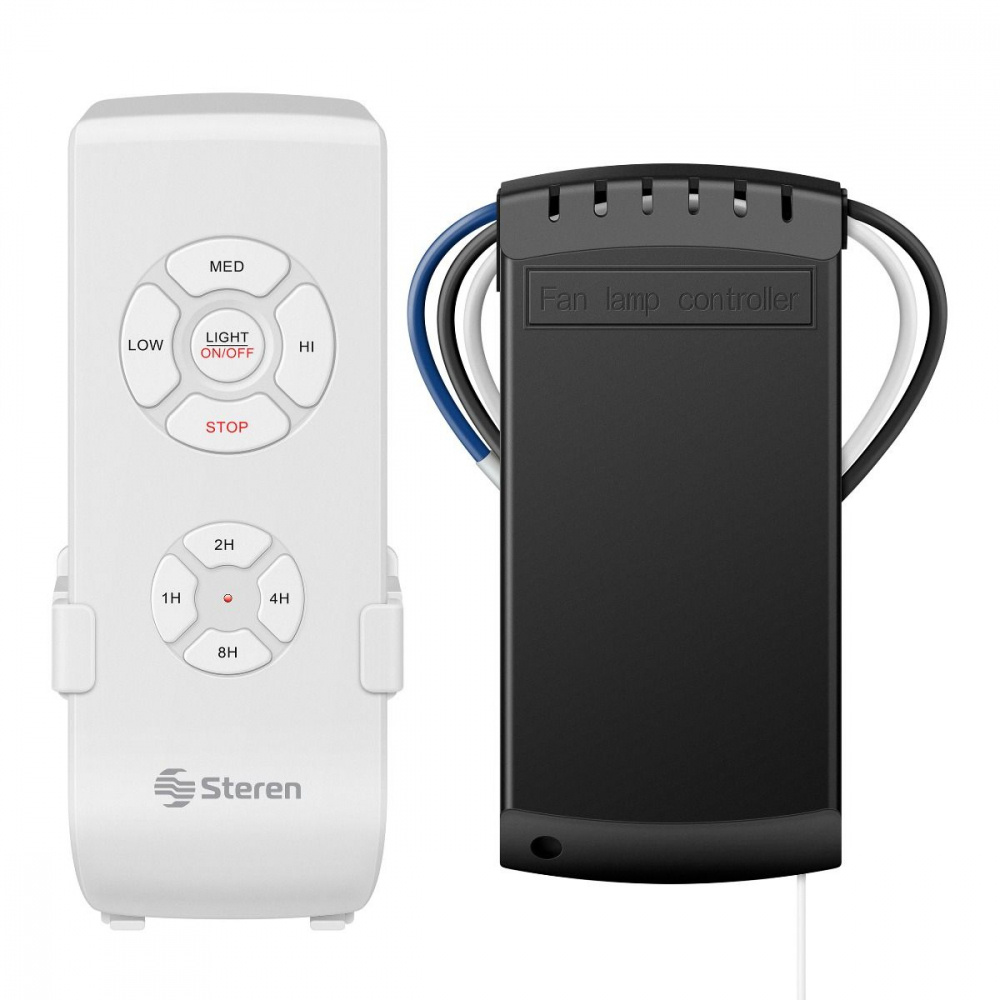 Steren Control Remoto para Ventilador de Techo SHOME-190, WiFi, Blanco