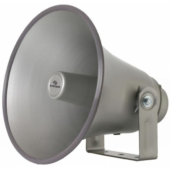 Steren Altavoz de Trompeta para Interiores/Exteriores TC-1240, 12", Alámbrico, 40W, Gris