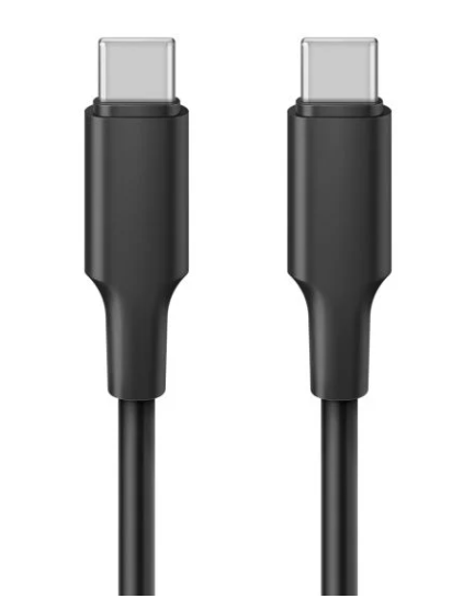 Steren Cable USB-C Macho - USB-C Macho, 1 Metro