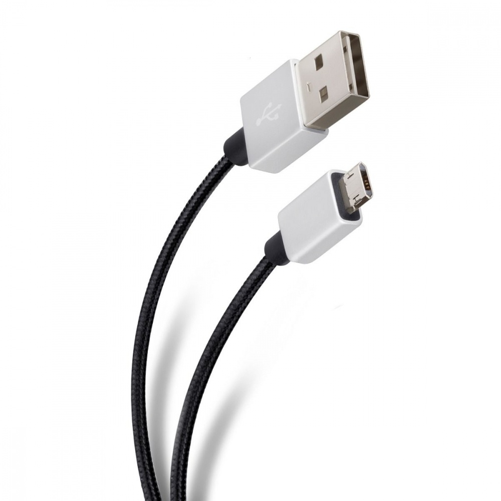 Compra Steren Cable Elite Reversible USB A Micro USB, 1m, Negro, USB