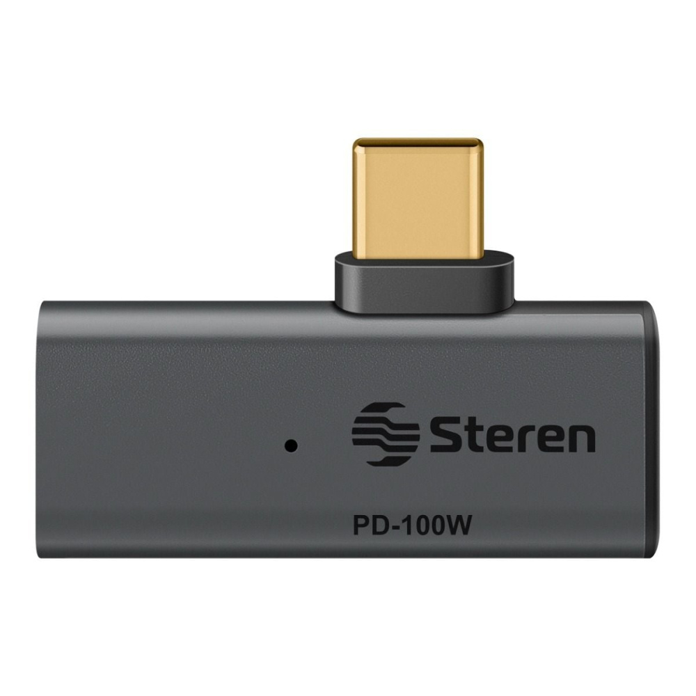Steren Adaptador USB-C Macho - USB-A Hembra