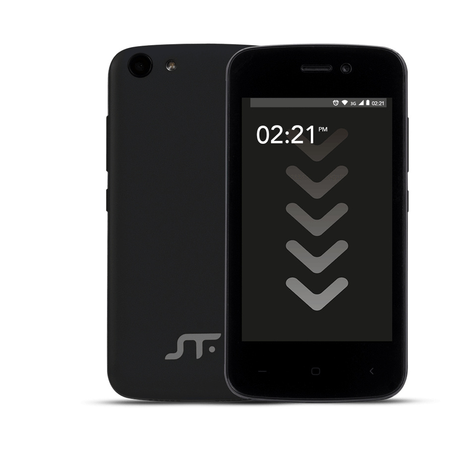 Smartphone STF Block Go Mini 4'', 480 x 800 Pixeles, 3G, Android 8.1, Negro