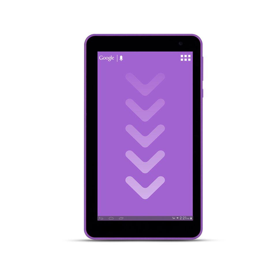 Tablet STF Block GO 7", 8GB, 1024 x 600 Pixeles, Android 8.1 Go, Bluetooth 4.0, Púrpura