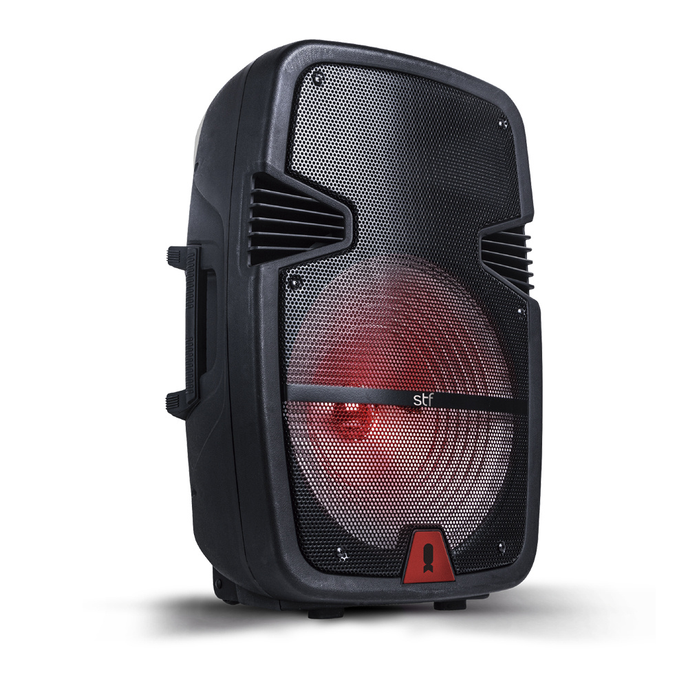 STF Bocina Boom XL, Bluetooth, Alámbrico/Inalámbrico, 20W RMS, USB, Negro