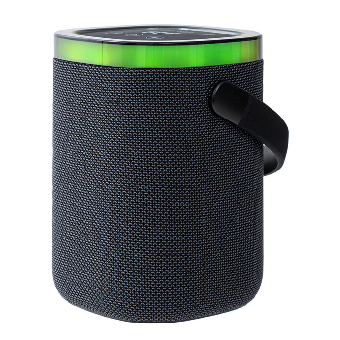 STF Bocina Portátil Lumo Totem, Bluetooth, Inalámbrico, USB-A/USB-C, 10W, Negro - Resistente al Agua