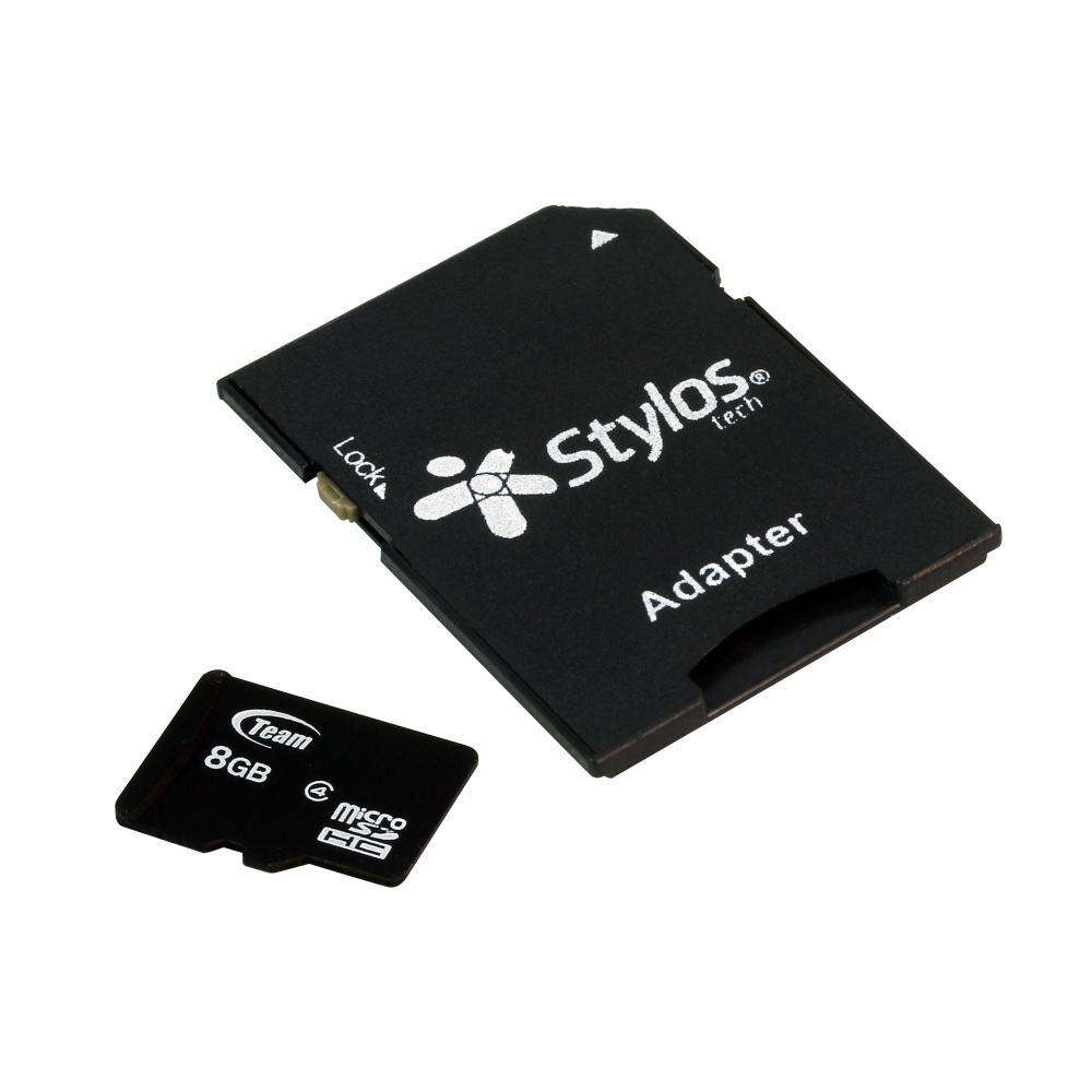 Memoria Flash Stylos, 8GB MicroSD Clase 10