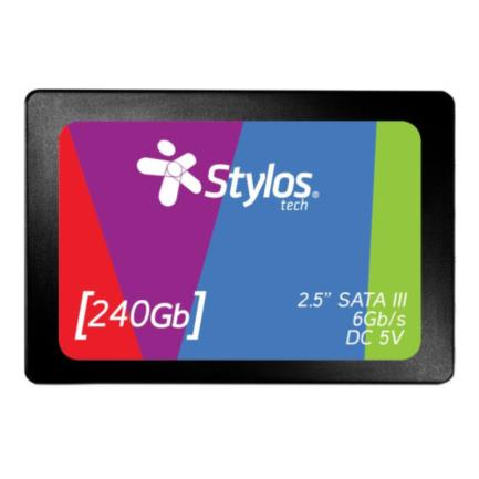 SSD Stylos STMSSD2B, 240GB, 2.5", 460MB/s Escritura, 520MB/s Lectura, SATA III