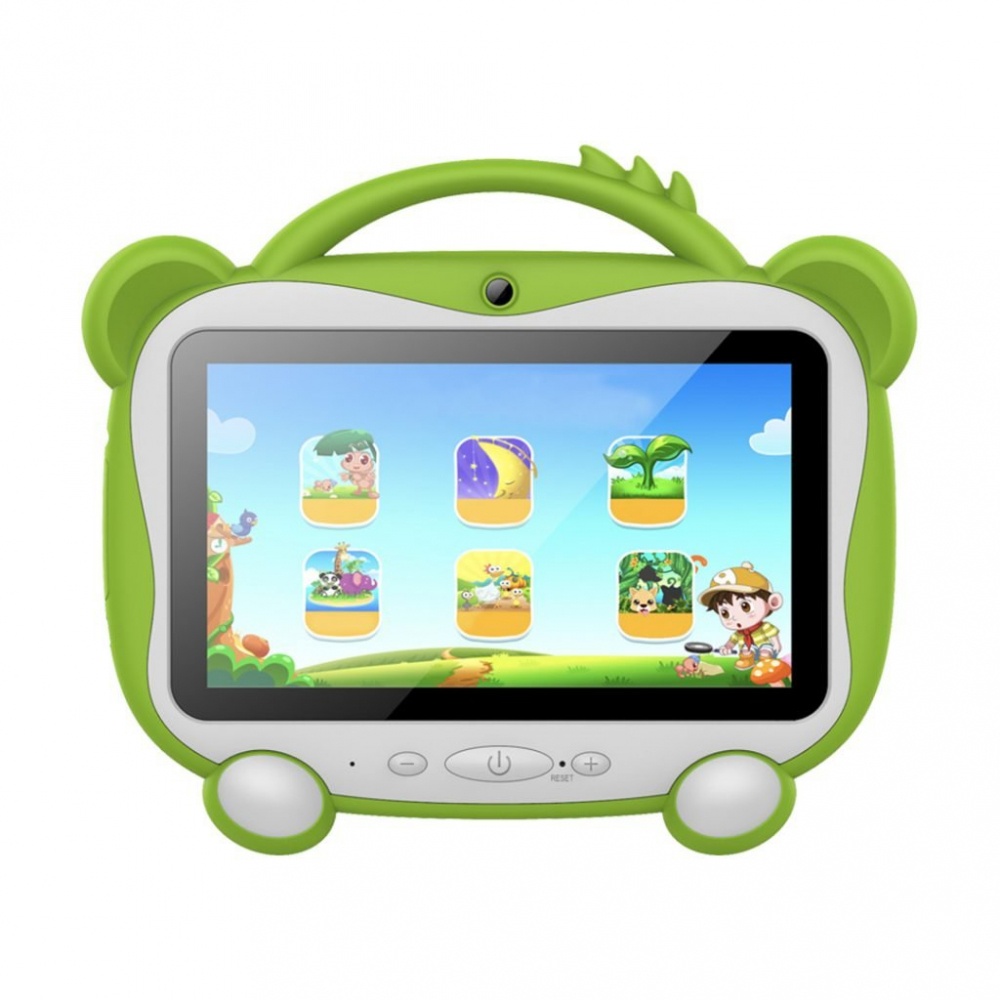 Tablet Stylos para Niños KIDS 7", 16GB, 1024 x 600 Pixeles, Android 10.0, Bluetooth 4.2, Verde