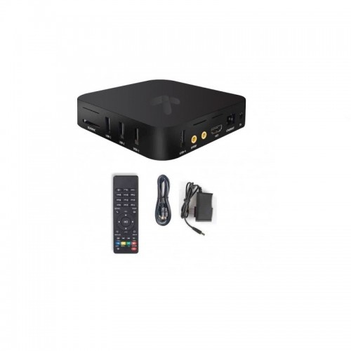 Stylos TV Box STVTBX1B, WiFi, HDMI, USB 2.0, Android, Negro