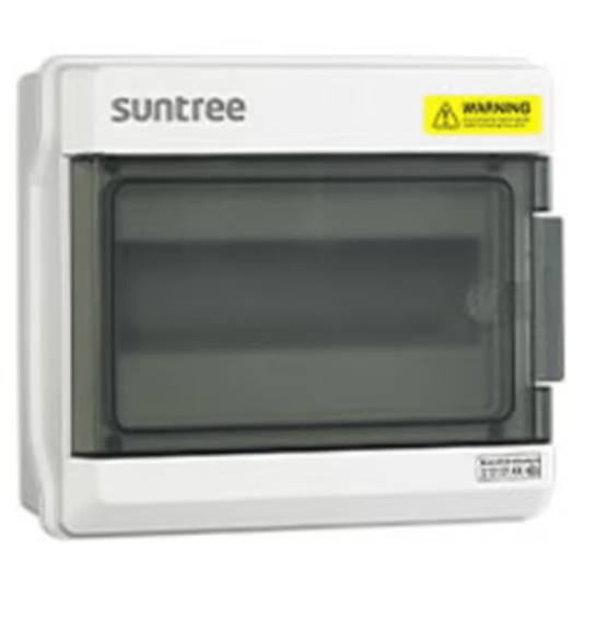 Suntree Tablero de Subdistribución y Alumbrado PMH6PN, 6 Módulos, 2 Polos,