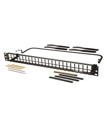 Superior Essex UTP Flat HDJ Panel Unloaded, 48 Puertos, Negro