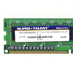 Memoria RAM Super Talent Technology DDR3, 1333MHz, 2GB, CL9