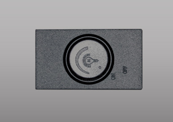 Supplier Dimmer Botón SPM-08P, 1 Módulo, Gris