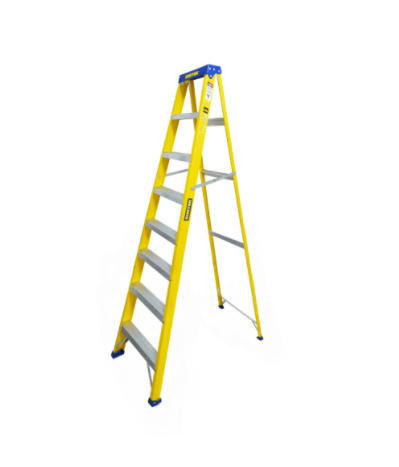 Escalera Plegable Surtek ETFV27, Aluminio, 2.4 Metros, 7 Peldaños, hasta 102kg