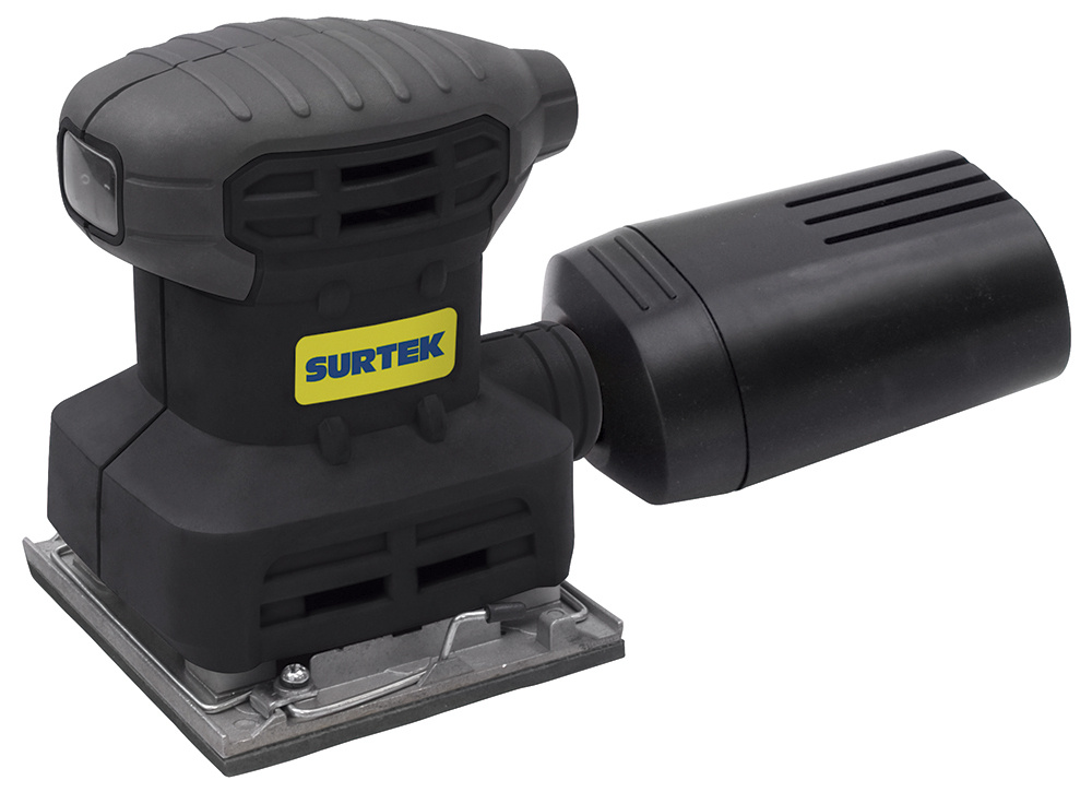 Surtek Lijadora Orbital LO414A, 1/4", Negro