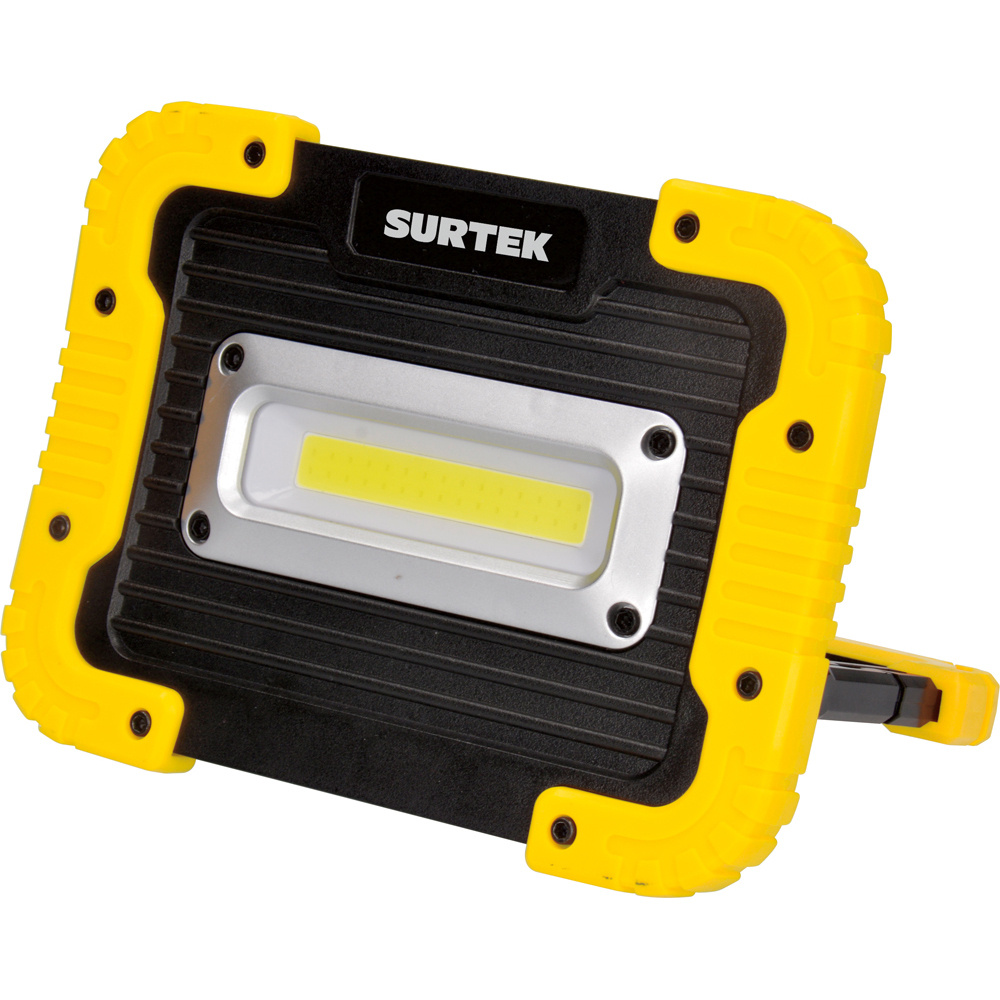 Surtek Reflector LED RFR12, 10W, Negro/Amarillo