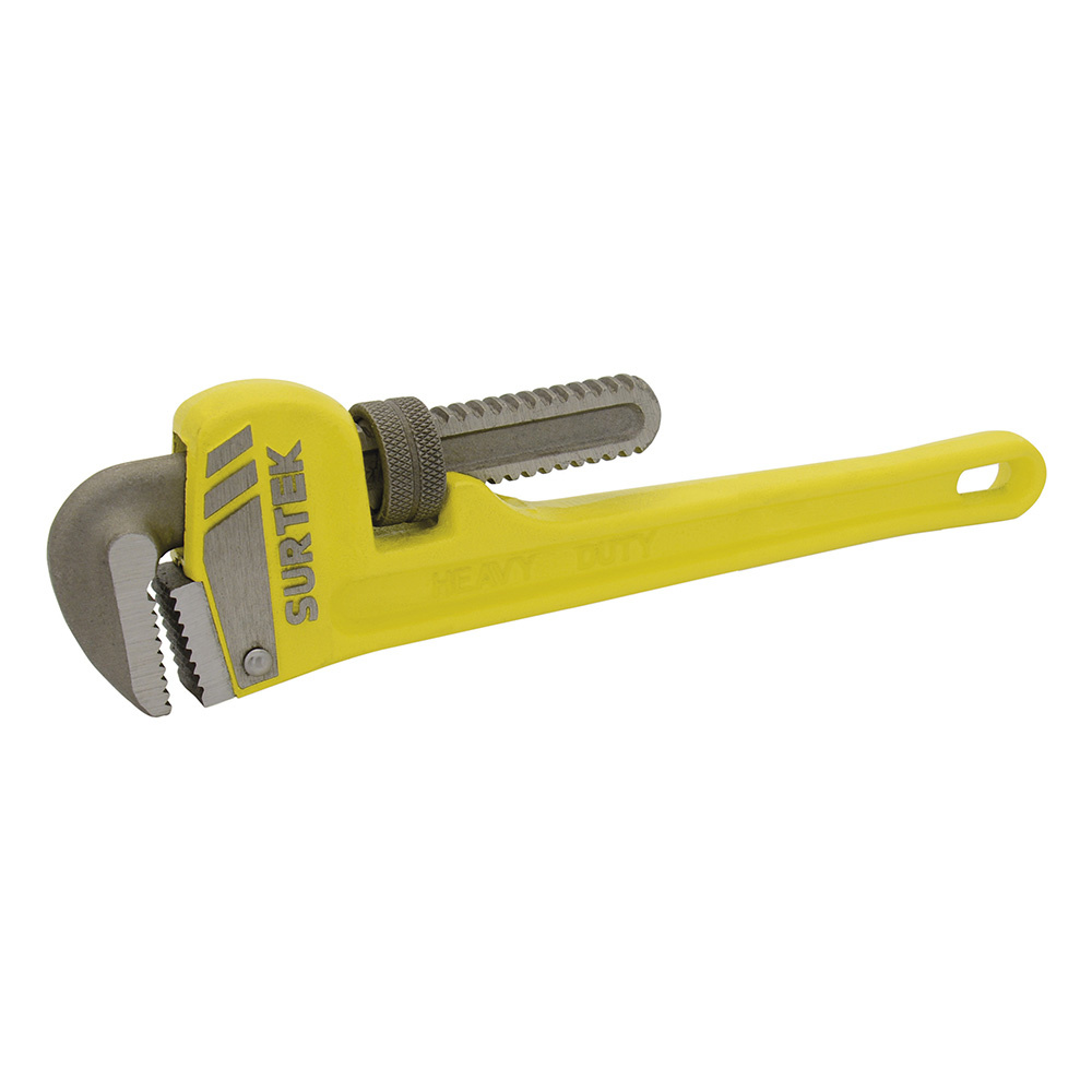 Surtek Llave Stillson 8536, 36", Amarillo