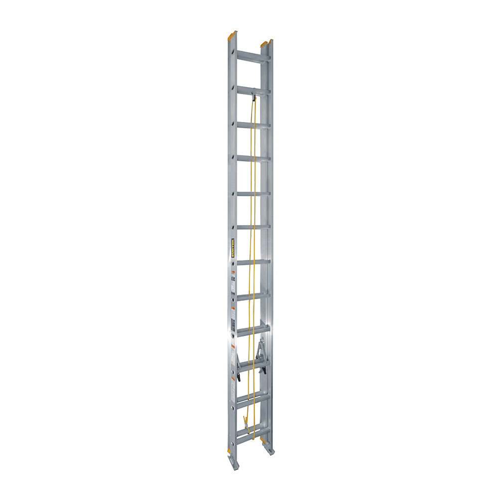 Escalera Extensible Surtek EE28, Aluminio, máx. 8 Metros, 28 Peldaños, hasta 90kg