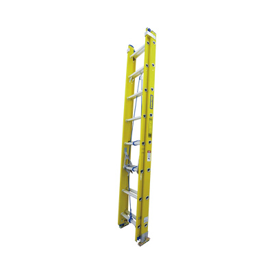 Escalera Extensible Surtek EEFV224, Fibra de Vidrio, máx. 6.4 Metros, 24 Peldaños, hasta 102kg
