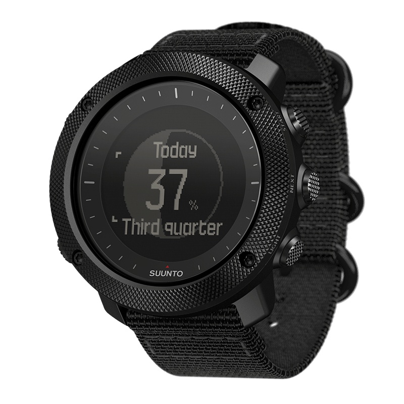 SUUNTO Smartwatch TRAVERSE ALPHA, Bluetooth, Android/iOS, Negro - Resistente al Agua