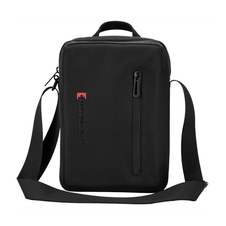 Swiss Mobility Mochila ABETO de Poliéster para Laptop 10", Negro