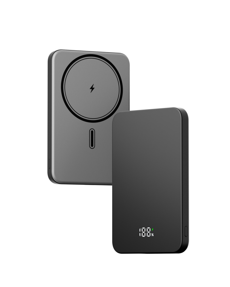 Cargador Portátil Swiss Mobility Power Bank W37-10000, 10.000mAh, Negro