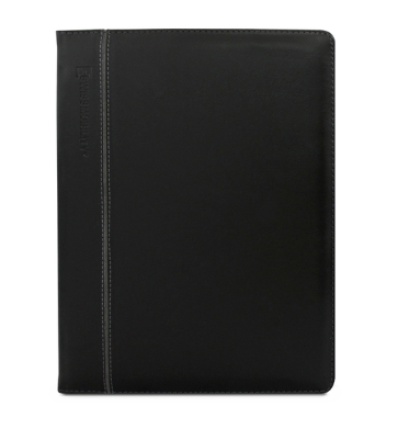 Swiss Mobility Portadocumentos LSF102300 hasta 30 Hojas Tamaño Carta, 1 Pieza, Negro