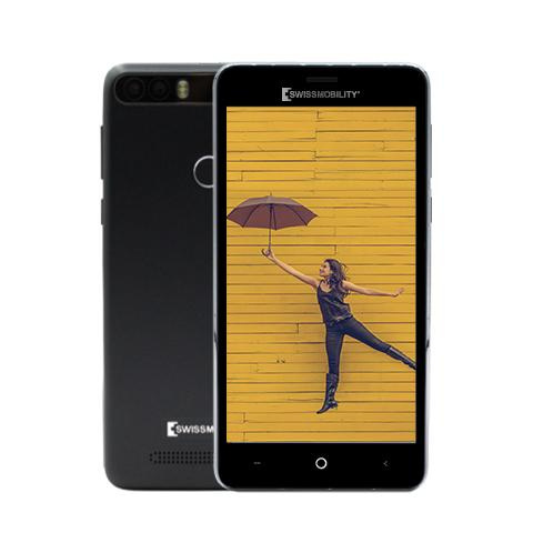 Swiss Mobility PRA100 5" Dual SIM, 8GB, 1GB RAM, Negro
